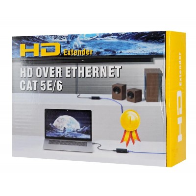 POWERTECH HDMI video extender CAB-H190 μέσω καλωδίου RJ45, 1080p/60Hz, έως 60m POWERTECH HDMI video extender CAB-H190 μέσω καλωδίου RJ45, 1080p/60Hz, έως 60m
