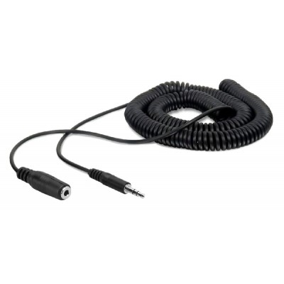 POWERTECH καλώδιο 3.5mm αρσενικό σε θηλυκό CAB-J046, 3 pin, 5m, μαύρο POWERTECH καλώδιο 3.5mm αρσενικό σε θηλυκό CAB-J046, 3 pin, 5m, μαύρο