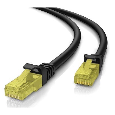 POWERTECH καλώδιο U/UTP Cat 5e CAB-N211, CCA 26AWG 0.4mm, 0.25m, μαύρο