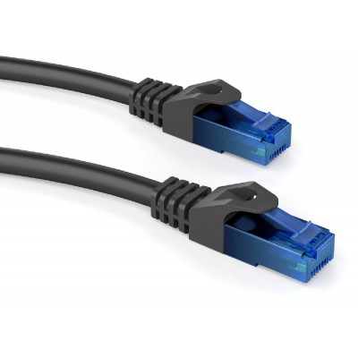 POWERTECH καλώδιο U/UTP Cat 6 CAB-N245, CCA 24AWG 0.5mm, 1m, μαύρο POWERTECH καλώδιο U/UTP Cat 6 CAB-N245, CCA 24AWG 0.5mm, 1m, μαύρο