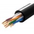 POWERTECH καλώδιο U/UTP Cat 5e CAB-N289, CCA 26AWG, PVC, 100m, μαύρο