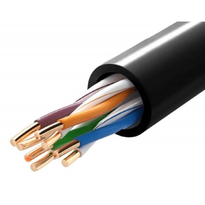 POWERTECH καλώδιο U/UTP Cat 5e CAB-N290, CCA 26AWG, PVC, 305m, μαύρο POWERTECH καλώδιο U/UTP Cat 5e CAB-N290, CCA 26AWG, PVC, 305m, μαύρο