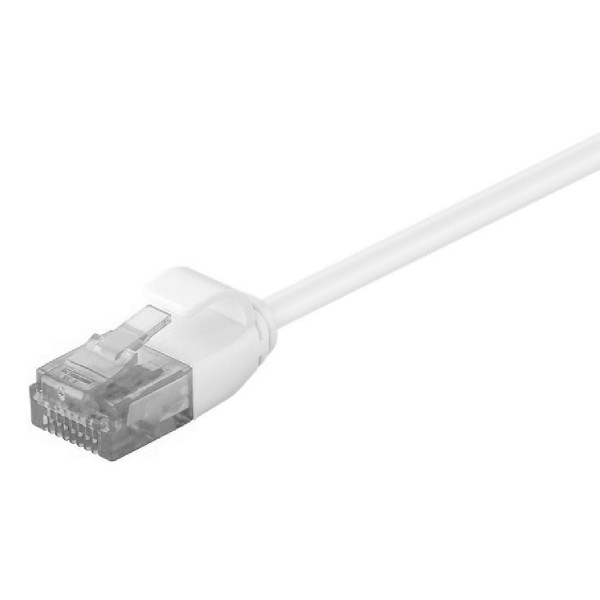 POWERTECH καλώδιο U/UTP Cat 6 CAB-N314, slim, copper 30AWG, 2m, λευκό POWERTECH καλώδιο U/UTP Cat 6 CAB-N314, slim, copper 30AWG, 2m, λευκό