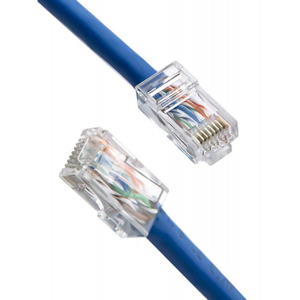 POWERTECH βύσμα RJ45 CAB-N352, Cat 6/6a UTP, διάφανο, 50τμχ POWERTECH βύσμα RJ45 CAB-N352, Cat 6/6a UTP, διάφανο, 50τμχ