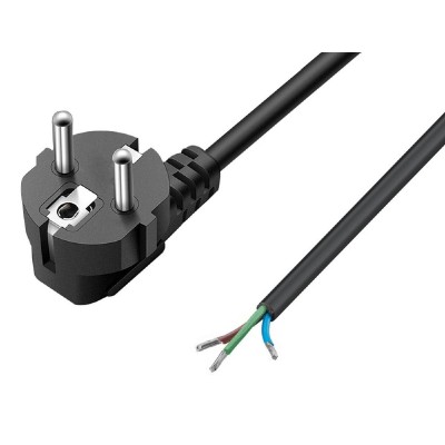 POWERTECH καλώδιο τροφοδοσίας CAB-P038, CCS, 3x 0.75mm², 1.8m, μαύρο POWERTECH καλώδιο τροφοδοσίας CAB-P038, CCS, 3x 0.75mm², 1.8m, μαύρο