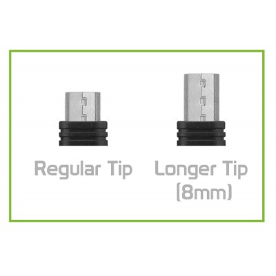 POWERTECH καλώδιο USB σε Micro USB CAB-U129, 8mm tip, 1.5m, μαύρο POWERTECH καλώδιο USB σε Micro USB CAB-U129, 8mm tip, 1.5m, μαύρο