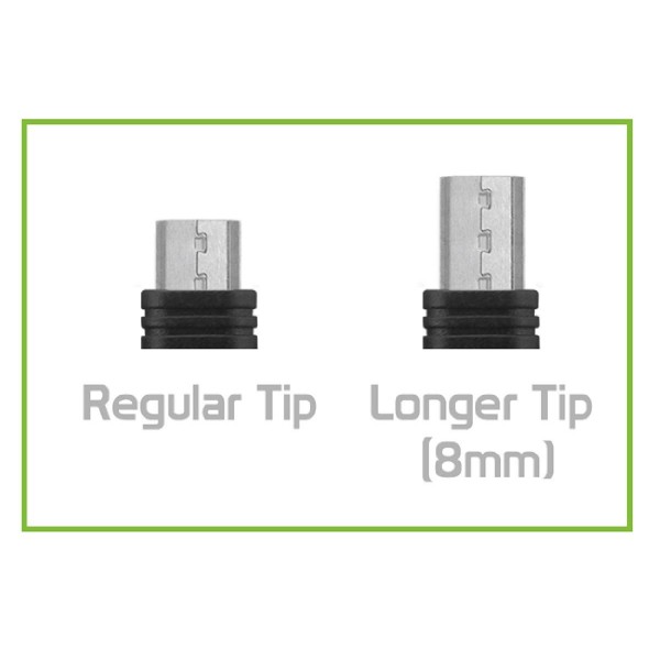 POWERTECH καλώδιο USB σε Micro USB CAB-U129, 8mm tip, 1.5m, μαύρο POWERTECH καλώδιο USB σε Micro USB CAB-U129, 8mm tip, 1.5m, μαύρο