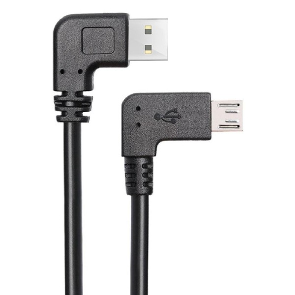 POWERTECH Καλώδιο USB σε USB Micro-B CAB-U133, 90°, Dual Easy USB, 1m POWERTECH Καλώδιο USB σε USB Micro-B CAB-U133, 90°, Dual Easy USB, 1m