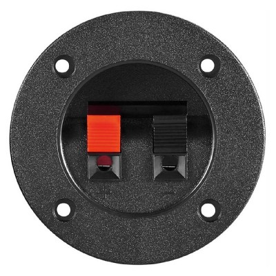 POWERTECH τερματικό ηχείου CAB-V037, Φ 75mm, μαύρο POWERTECH τερματικό ηχείου CAB-V037, Φ 75mm, μαύρο