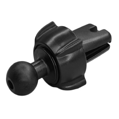 Εξάρτημα βάσης κινητού για τοποθέτηση σε αεραγωγό CAR-0009, μαύρο Εξάρτημα βάσης κινητού για τοποθέτηση σε αεραγωγό CAR-0009, μαύρο