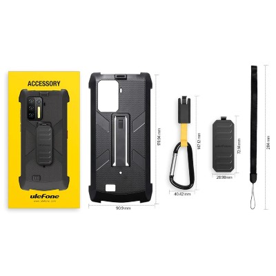 ULEFONE θήκη προστασίας για Power Armor 13, μαύρη ULEFONE θήκη προστασίας για Power Armor 13, μαύρη