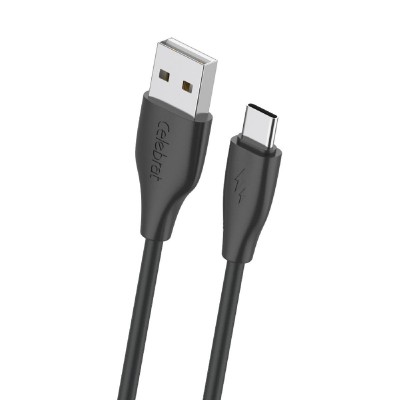 CELEBRAT καλώδιο USB-C σε USB CB-31A, 15W, 480Mbps, 1m, μαύρο CELEBRAT καλώδιο USB-C σε USB CB-31A, 15W, 480Mbps, 1m, μαύρο
