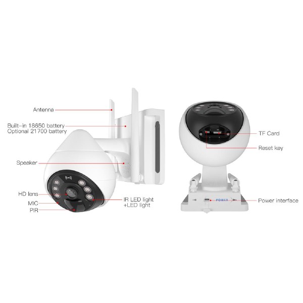 VSTARCAM smart ηλιακή κάμερα CB69, 10000mAh, IP66, 3MP, WiFi, PTZ VSTARCAM smart ηλιακή κάμερα CB69, 10000mAh, IP66, 3MP, WiFi, PTZ
