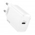 USAMS φορτιστής τοίχου US-CC131, 1x type-C, PD3.0 20W 3A, λευκός