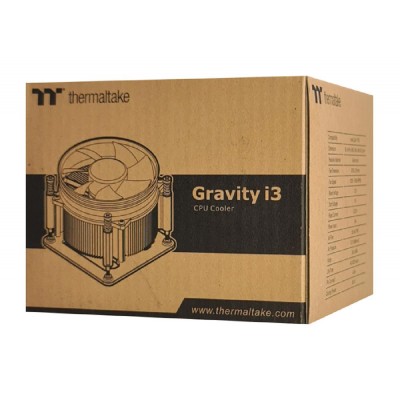 THERMALTAKE ψύκτρα Gravity i3, 1200~3500rpm, 36.5dBA, 56.84CFM, 95W THERMALTAKE ψύκτρα Gravity i3, 1200~3500rpm, 36.5dBA, 56.84CFM, 95W