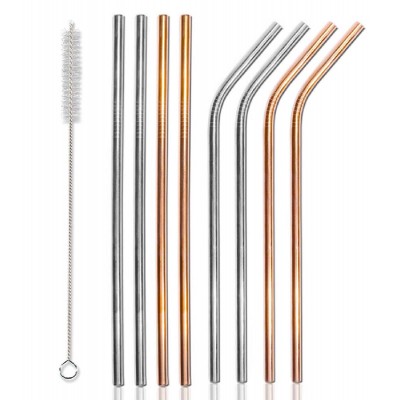 Σετ μεταλλικά καλαμάκια & βουρτσάκι καθαρισμού CLN-0021, 9τμχ Σετ μεταλλικά καλαμάκια & βουρτσάκι καθαρισμού CLN-0021, 9τμχ