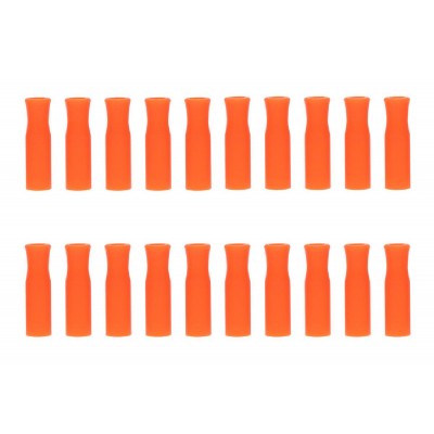 Στόμιο σιλικόνης για μεταλλικά καλαμάκια CLN-0046, Φ 6x4mm, πορτοκαλί, 20τμχ Στόμιο σιλικόνης για μεταλλικά καλαμάκια CLN-0046, Φ 6x4mm, πορτοκαλί, 20τμχ