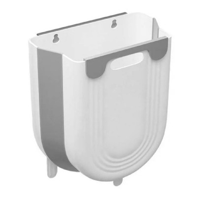 Πτυσσόμενος κάδος απορριμμάτων CLN-0053, 7L, 21.5x11x20cm, γκρι Πτυσσόμενος κάδος απορριμμάτων CLN-0053, 7L, 21.5x11x20cm, γκρι