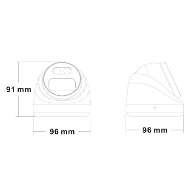 LONGSE IP κάμερα CMSBFG200, 2.8mm, 2MP, αδιάβροχη IP67, PoE LONGSE IP κάμερα CMSBFG200, 2.8mm, 2MP, αδιάβροχη IP67, PoE