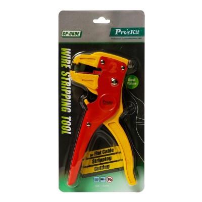 PROSKIT απογυμνωτής καλωδίων CP-080E με κόφτη, 0.2~4mm², 172mm PROSKIT απογυμνωτής καλωδίων CP-080E με κόφτη, 0.2~4mm², 172mm