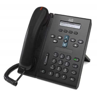 CISCO used Unified IP Phone 6921, PoE, μαύρο CISCO used Unified IP Phone 6921, PoE, μαύρο