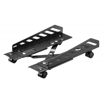 BRATECK βάση CPB-24 με ροδάκια, universal, μεταλλική, έως 25kg BRATECK βάση CPB-24 με ροδάκια, universal, μεταλλική, έως 25kg