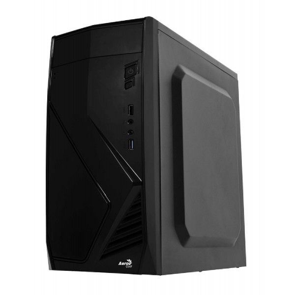 AEROCOOL PC mini tower CS-102, 190x345x372mm, 1x fan, μαύρο