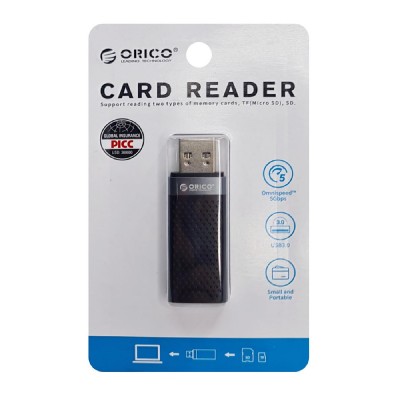 ORICO card reader CS2T-A3 για SD & Micro SD, USB 3.0, μαύρο ORICO card reader CS2T-A3 για SD & Micro SD, USB 3.0, μαύρο