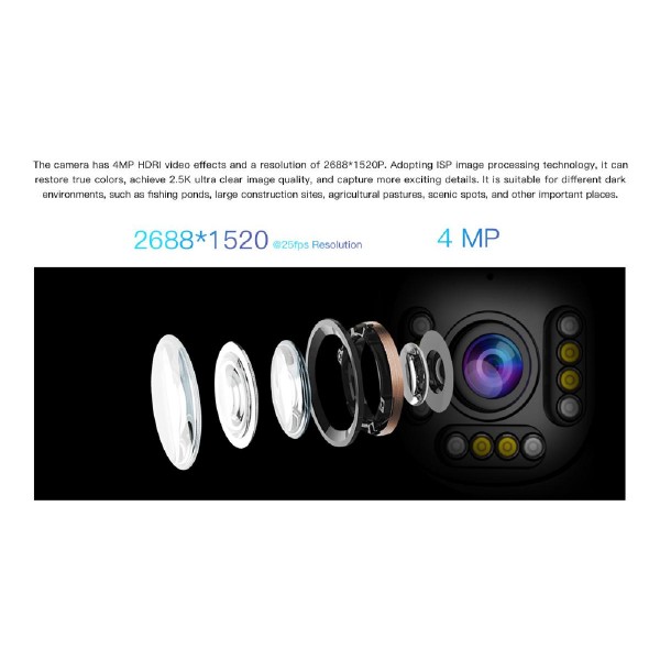 VSTARCAM smart κάμερα CS611Q-UV, 4MP, Wi-Fi, PTZ, SD VSTARCAM smart κάμερα CS611Q-UV, 4MP, Wi-Fi, PTZ, SD