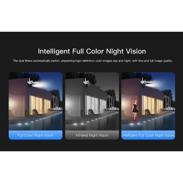 VSTARCAM smart κάμερα CS667DR, dual lens, 3MP, WiFi, SD, PTZ, IP66 VSTARCAM smart κάμερα CS667DR, dual lens, 3MP, WiFi, SD, PTZ, IP66