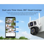 VSTARCAM smart κάμερα CS667DR, dual lens, 3MP, WiFi, SD, PTZ, IP66 VSTARCAM smart κάμερα CS667DR, dual lens, 3MP, WiFi, SD, PTZ, IP66