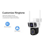 VSTARCAM smart κάμερα CS667DR, dual lens, 3MP, WiFi, SD, PTZ, IP66 VSTARCAM smart κάμερα CS667DR, dual lens, 3MP, WiFi, SD, PTZ, IP66