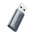 CABLETIME αντάπτορας USB-C σε USB CT-AMCF10-AG, 10Gbps, 15W, γκρι