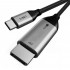 CABLETIME καλώδιο USB-C σε DisplayPort CT-CMDP2, 4K/30Hz, 1.2m, μαύρο