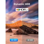 CABLETIME καλώδιο HDMI 2.1 CT-HM8K με Ethernet, 8K/60Hz, 48 Gbps, 1m, μαύρο CABLETIME καλώδιο HDMI 2.1 CT-HM8K με Ethernet, 8K/60Hz, 48 Gbps, 1m, μαύρο