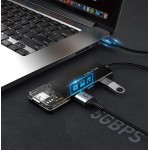 CABLETIME USB hub CT-HUBT2-PB, 4x θυρών, 5Gbps, 1m, μαύρο CABLETIME USB hub CT-HUBT2-PB, 4x θυρών, 5Gbps, 1m, μαύρο