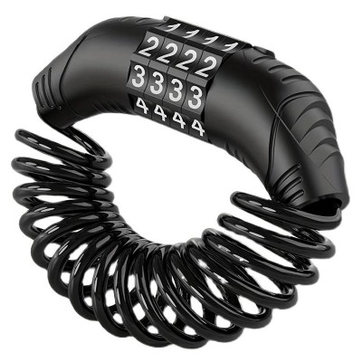 CTECH κλειδαριά ποδηλάτου CTL-0026, συνδυασμού 4 ψηφίων, Φ3.9mm, 1.2m CTECH κλειδαριά ποδηλάτου CTL-0026, συνδυασμού 4 ψηφίων, Φ3.9mm, 1.2m