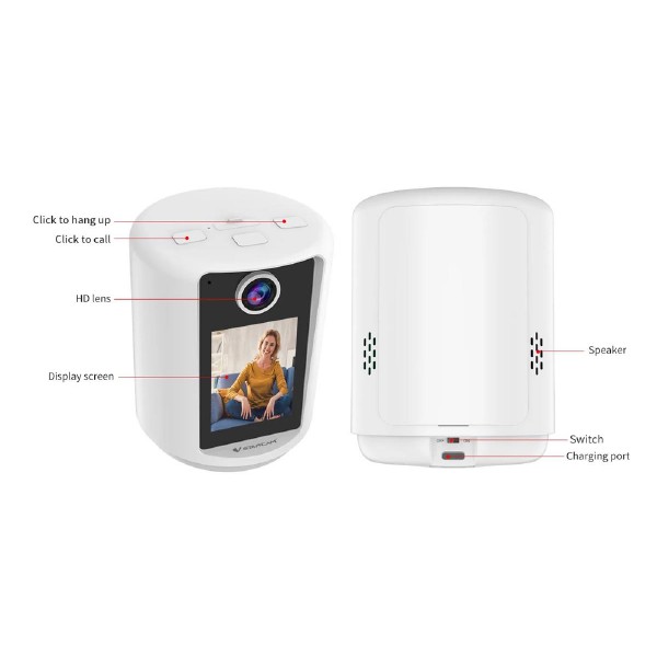 VSTARCAM smart κάμερα CV331S με οθόνη, 3MP, WiFi, 2000mAh, SD VSTARCAM smart κάμερα CV331S με οθόνη, 3MP, WiFi, 2000mAh, SD