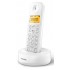 PHILIPS ασύρματο τηλέφωνο D1601W-34, με ελληνικό μενού, λευκό