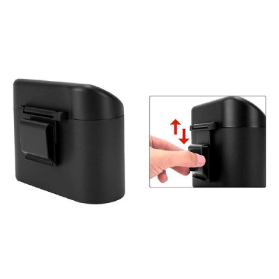 Κάδος απορριμάτων αυτοκινήτου DA211, 13.5x15.5x8cm, μαύρος Κάδος απορριμάτων αυτοκινήτου DA211, 13.5x15.5x8cm, μαύρος