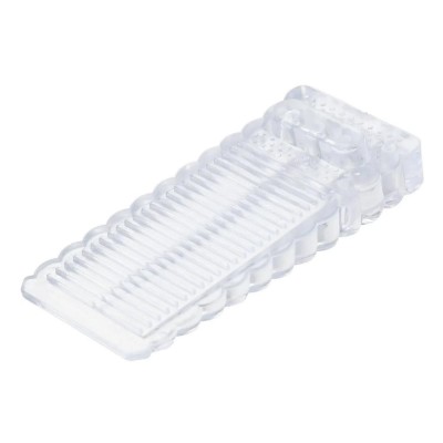 Σφήνα πόρτας DA223, σιλικόνης, 9.6x4x1.9cm, διάφανη Σφήνα πόρτας DA223, σιλικόνης, 9.6x4x1.9cm, διάφανη