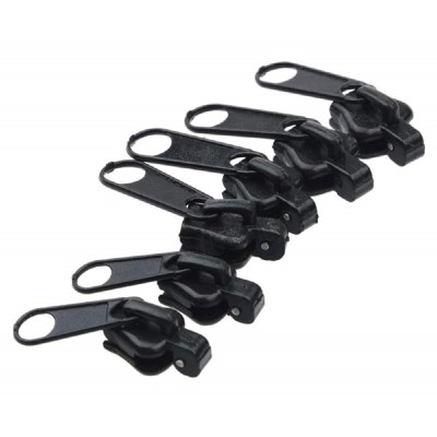 Ανταλλακτικοί οδηγοί φερμουάρ DA271, 36x13x11mm, μαύρο, 6τμχ Ανταλλακτικοί οδηγοί φερμουάρ DA271, 36x13x11mm, μαύρο, 6τμχ