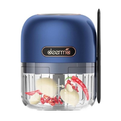 DEERMA πολυκόφτης JS100, με μπαταρία, 150ml, 40W, 3 λεπίδες, μπλε DEERMA πολυκόφτης JS100, με μπαταρία, 150ml, 40W, 3 λεπίδες, μπλε