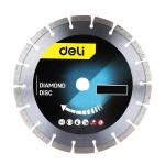 DELI δίσκος κοπής διαμαντέ DH-SQP125-E1, δομικών υλικών, 125mm, 12250rpm DELI δίσκος κοπής διαμαντέ DH-SQP125-E1, δομικών υλικών, 125mm, 12250rpm