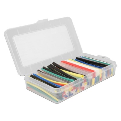 DELOCK Θερμοσυστελλόμενο μονωτικό για καλώδια 20736, 2:1, 196τμχ DELOCK Θερμοσυστελλόμενο μονωτικό για καλώδια 20736, 2:1, 196τμχ