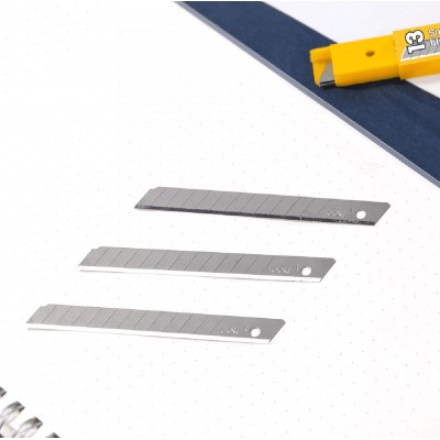 DELI ανταλλακτικές λεπίδες DL-DP092 για κοπίδι, 9mm, 10τμχ DELI ανταλλακτικές λεπίδες DL-DP092 για κοπίδι, 9mm, 10τμχ