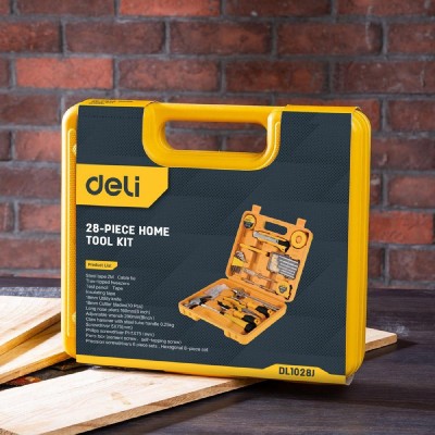 DELI σετ εργαλείων DL1028J, με θήκη, 28τμχ DELI σετ εργαλείων DL1028J, με θήκη, 28τμχ