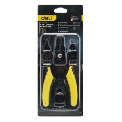 DELI ασφαλειοτσίμπιδο DL104506 με 4 κεφαλές, 150mm DELI ασφαλειοτσίμπιδο DL104506 με 4 κεφαλές, 150mm