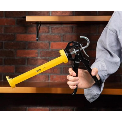 DELI πιστόλι σιλικόνης DL2370, ανοικτού τύπου, 230mm DELI πιστόλι σιλικόνης DL2370, ανοικτού τύπου, 230mm