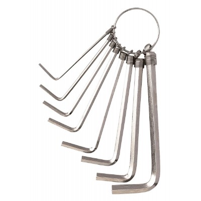 DELI σετ κλειδιά Allen DL3080 σε σχήμα L, με κρίκο κλειδιών, 8τμχ DELI σετ κλειδιά Allen DL3080 σε σχήμα L, με κρίκο κλειδιών, 8τμχ